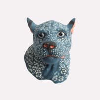 Thabo Mbhele & Bhekitshe Ntshali; Leopard Head I