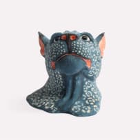 Thabo Mbhele & Bhekitshe Ntshali; Leopard Head I