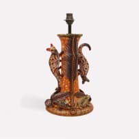 Betty Ntshingila & Allan Ndlovu; Genet Cat Lamp Base