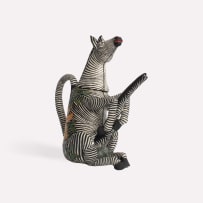 Moshe Sello & Misiwe Hadebe Ntshalinsthali; Zebra Teapot