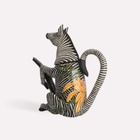 Moshe Sello & Misiwe Hadebe Ntshalinsthali; Zebra Teapot
