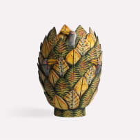 Maggie Mnikathi, Japhet Hlatshwayo & Kananelo Falatsa; Hornbill Vase