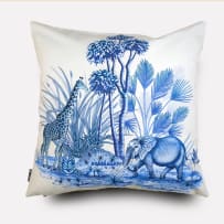 Ardmore Artists; Thanda Toile Cushion Cover, Tanzanite