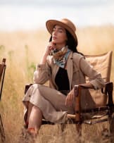 Catherine Berning & Sydney Nyabeze; Sabie Kings Safari Wrap, Chalk