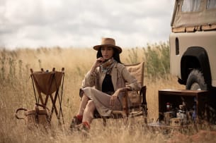 Catherine Berning & Sydney Nyabeze; Sabie Kings Safari Wrap, Chalk
