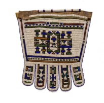 Unrecorded Ndebele artist; Ndebele Bridal Apron (Jocolo)