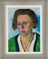 Maggie Laubser; Portrait of a Woman