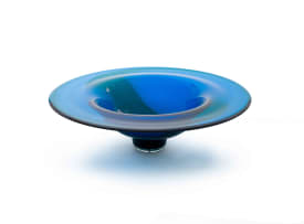 David Reade; Bowl with a wide rim raised on a low foot