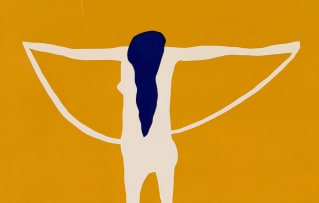 Walter Battiss; Girl Skipping