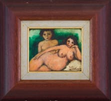 Pieter van der Westhuizen; Two Reclining Nudes