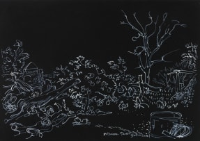 Walter Battiss; Botswana Garden