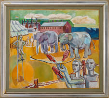 Alexander Podlashuc; Die Sirkus van die Oranje, Blanje, Blou (The Circus of the Orange, White, Blue)