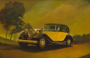 Peter van Straaten; Waiting for a Walk