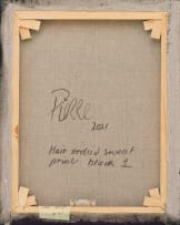 Pierre Vermeulen; Hair Orchid Sweat Print Black 1, Cave Painting Series