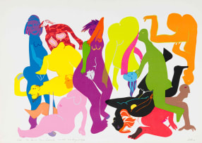 Walter Battiss; Orgy 2