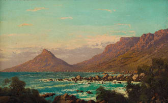 Tinus de Jongh; Seascape
