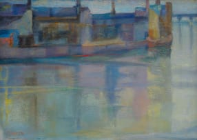 Maud Sumner; View of the Thames