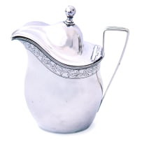 A Cape silver covered jug, Willem Godfried Lotter, c.1770-1810