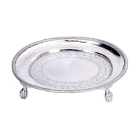 A Cape silver teapot stand, Jan Lotter, c.1813-1817