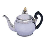 A Cape silver teapot, Jan Lotter, c.1813-1817