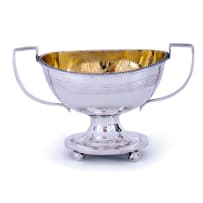 A Cape silver two-handled sugar bowl, Jan Lotter, c.1813-1817