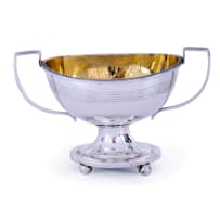 A Cape silver two-handled sugar bowl, Jan Lotter, c.1813-1817