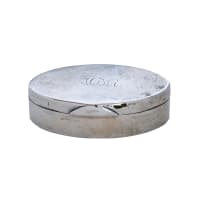 A Cape silver snuff box, Johannes Combrink, c.1814-1853