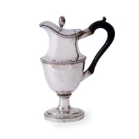 A Cape silver coffee pot, Johannes Casparus Lotter, c.1760