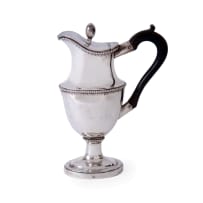 A Cape silver coffee pot, Johannes Casparus Lotter, c.1760