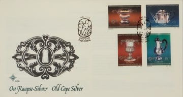 A Cape silver sugar basket, unknown maker HNS, 18th century