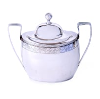 A Cape silver two-handled sugar basin, Willem Godfried Lotter, c.1770-1810