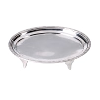 A Cape silver teapot stand, Johannes Casparus Lotter, c.1760
