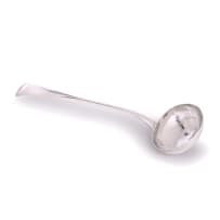 A Cape silver Old English pattern soup ladle, Johannes Combrink, c.1814-1853