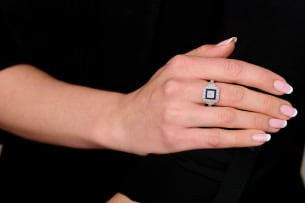 Lapis Lazuli and diamond ring