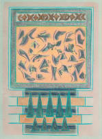 Bettie Cilliers-Barnard; Abstract Composition
