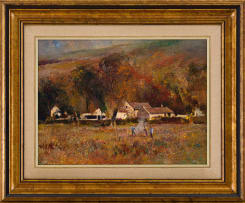 Errol Boyley; Landscape with Houses