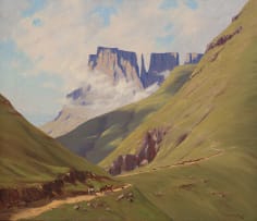 Willem Hermanus Coetzer; Eastern Buttress of the Ampithere and Devils Tooth, Drakensberg
