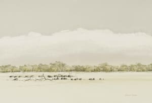 Richard Rennie; Landscape with Trees