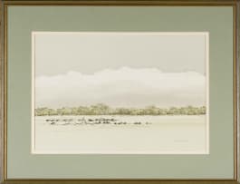 Richard Rennie; Landscape with Trees