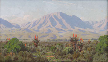 Jan Ernst Abraham Volschenk; Riversdale Veld and Hills