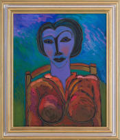Jan Vermeiren; Portrait of a Woman