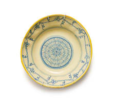 Hylton Nel; Plate with grape vine border decoration
