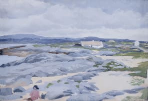 Stephen Bone; The Strand, Mannin Bay