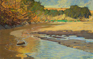 Walter Gilbert Wiles; A Bend in the River