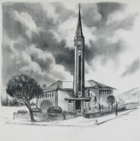 Diane Victor; Church with Guillotine Spire