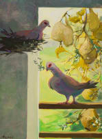 Marjorie Wallace; Nesting Doves