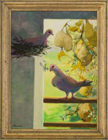 Marjorie Wallace; Nesting Doves