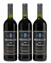 Meerlust; Rubicon; 2001; 3 (1 x 3); 750ml