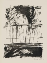 Irma Stern; Figure on a Balcony, from the Visionen (Visions) Portfolio