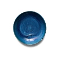 Linn Ware/Ceramic Studio; Blue bowl